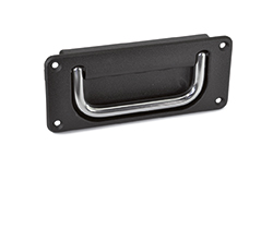 GN 425.8-Folding handle with recessed tray